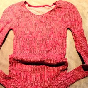 Brooks Run Happy mesh run shirt